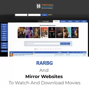 RARBG And Mirror Websites To Watch And Download Movies