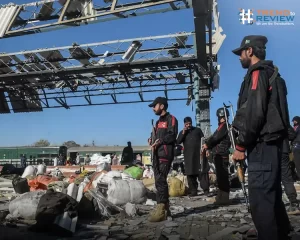 Bomb Blast at Pakistan Train Station